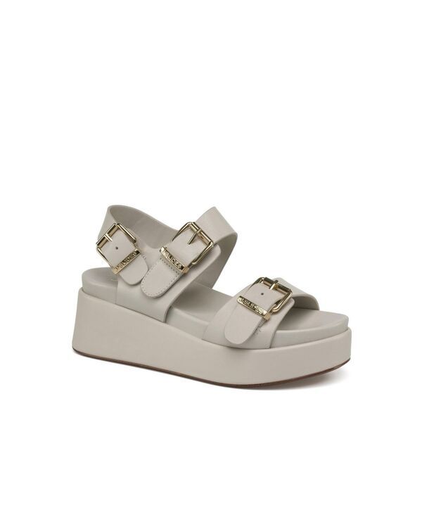 ジェースライズ レディース シューズ サンダル JSlides Brooke Sandal Off white leather オフホワイト