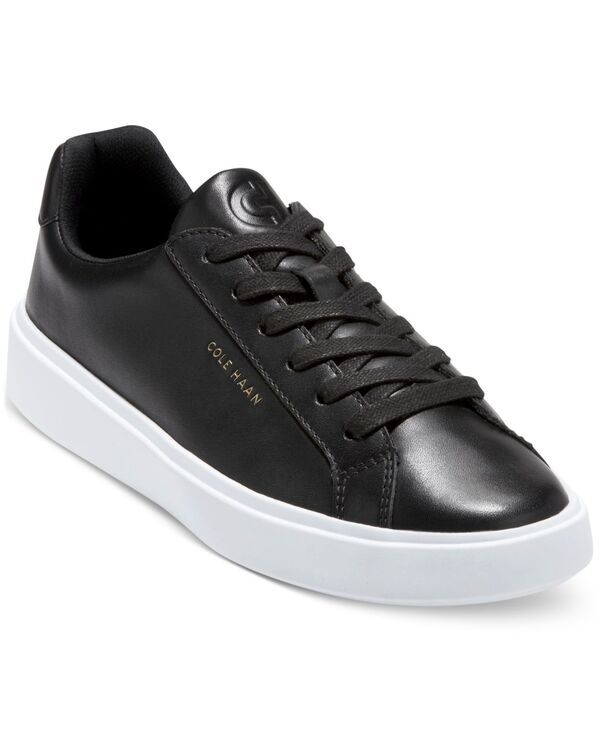 コールハーン レディース シューズ スニーカー Cole Haan Womens Grand Crosscourt Daily LowTop Casual Sneakers Black White ホ