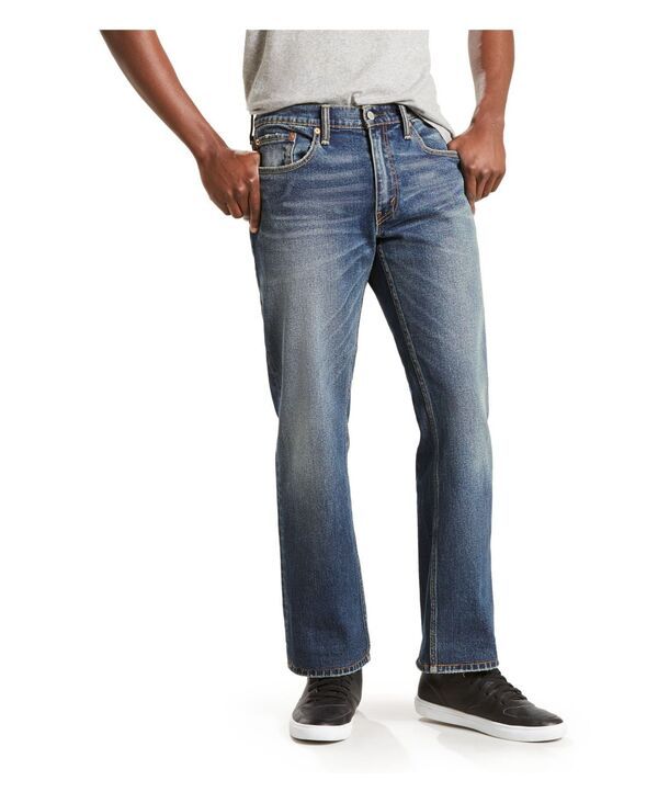 リーバイス メンズ ボトムス デニムパンツ トール ジーンズ Levis Mens Big Tall 559 Flex Relaxed Straight Fit Jeans Funky City Bl