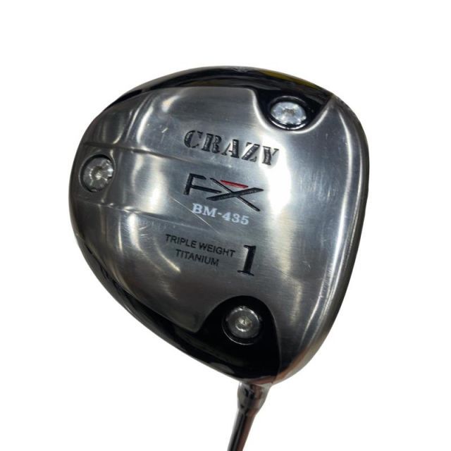 【中古】 CRAZY FX BM-435 1W ドライバー DR 純正特注シャフト (フレックスその他) メンズ 男性用 右利き 右用 Cランク ゴルフクラブ 10,094円