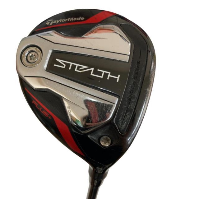 【中古】 テーラーメイド STEALTH PLUS+ 5W フェアウェイウッド FW リシャフト (フレックスその他) メンズ 男性用 右利き 右用 Dランク ゴルフクラブ