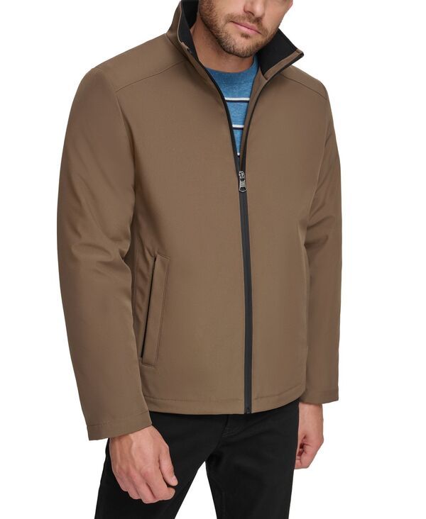 カルバンクライン メンズ アウター ジャケット・ブルゾン ジャケット Calvin Klein Mens Classic Midweight Stand Collar Jacket Dark Tan 34,320円