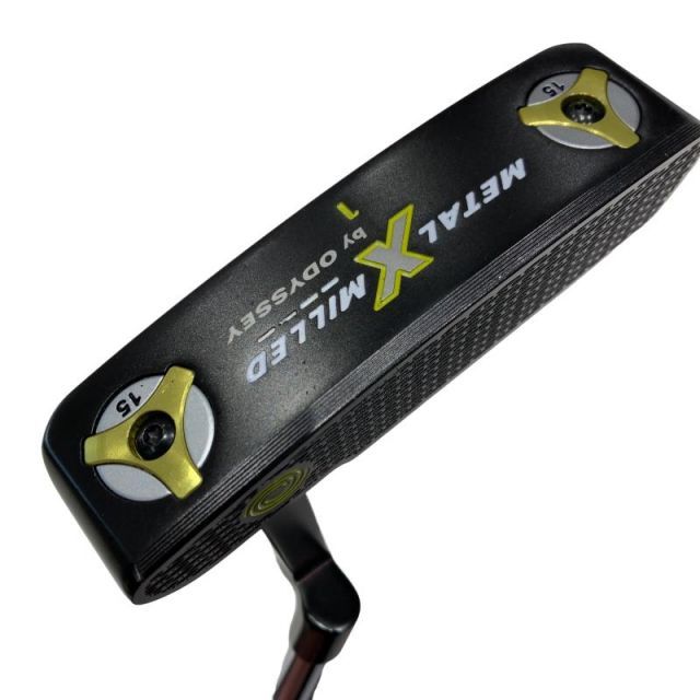 【中古】 オデッセイ METAL-X MILLED #1 34インチ パター PT スチール (フレックスその他) メンズ 男性用 右利き 右用 Cランク ゴルフクラブ