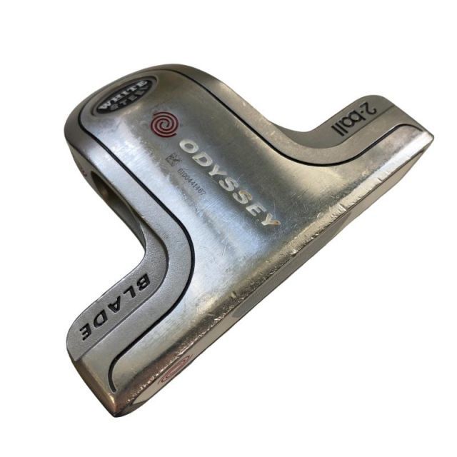 【中古】 オデッセイ WHITE STEEL 2・ball BLADE 33インチ パター PT スチール (フレックスその他) メンズ 男性用 右利き 右用 Cランク ゴルフクラブ