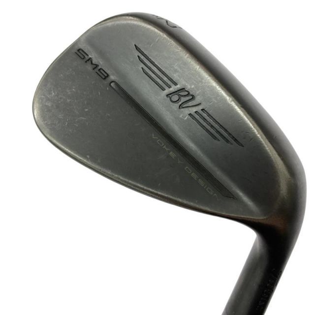 【中古】 タイトリスト VOKEY SPIN MILLED SM9 ジェットブラック 52°/08°F ウェッジ WG Dynamic Gold (フレックスS) メンズ 男性用 右利き 右用 Cランク ゴルフクラブ