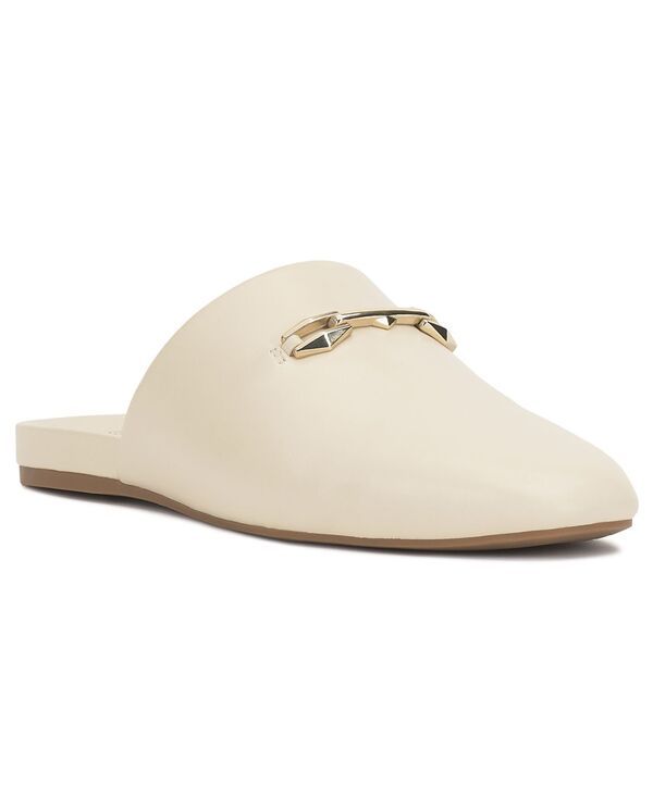 ヴィンスカムート レディース シューズ パンプス Vince Camuto Womens Macassie SlipOn Mules Creamy White Leather ホワイト