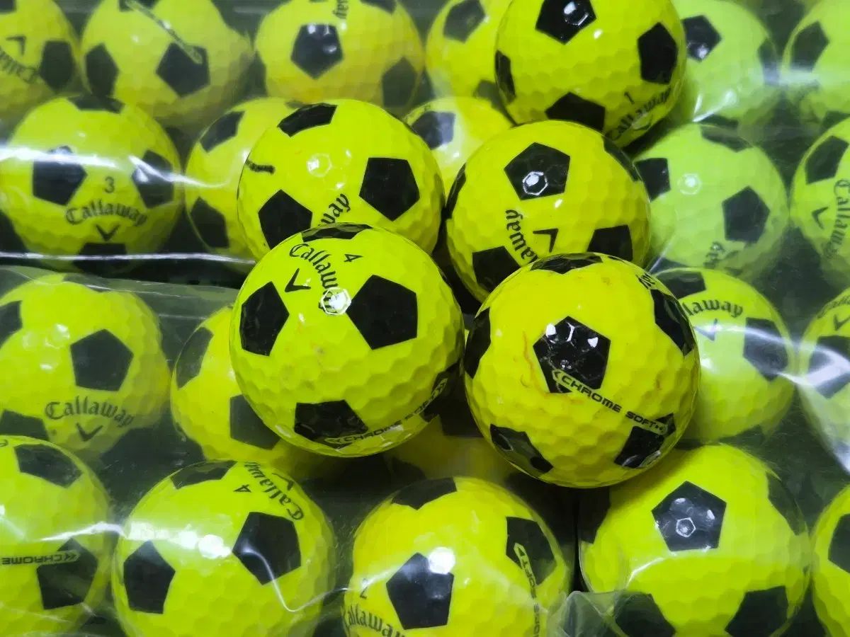 キャロウェイ クロムソフト サッカーボール 55個 / ロストボール