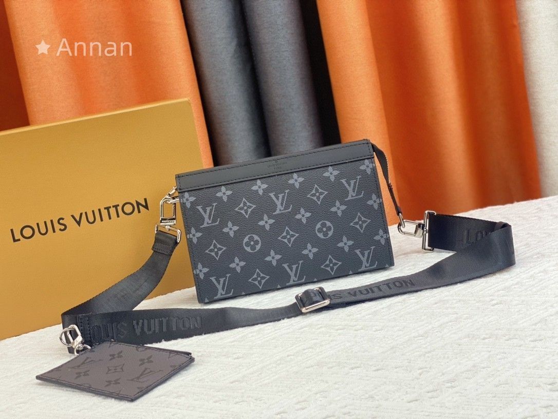 LOUIS VUITTON ルイ ヴィトン メンズ ショルダーバッグ ガストン 