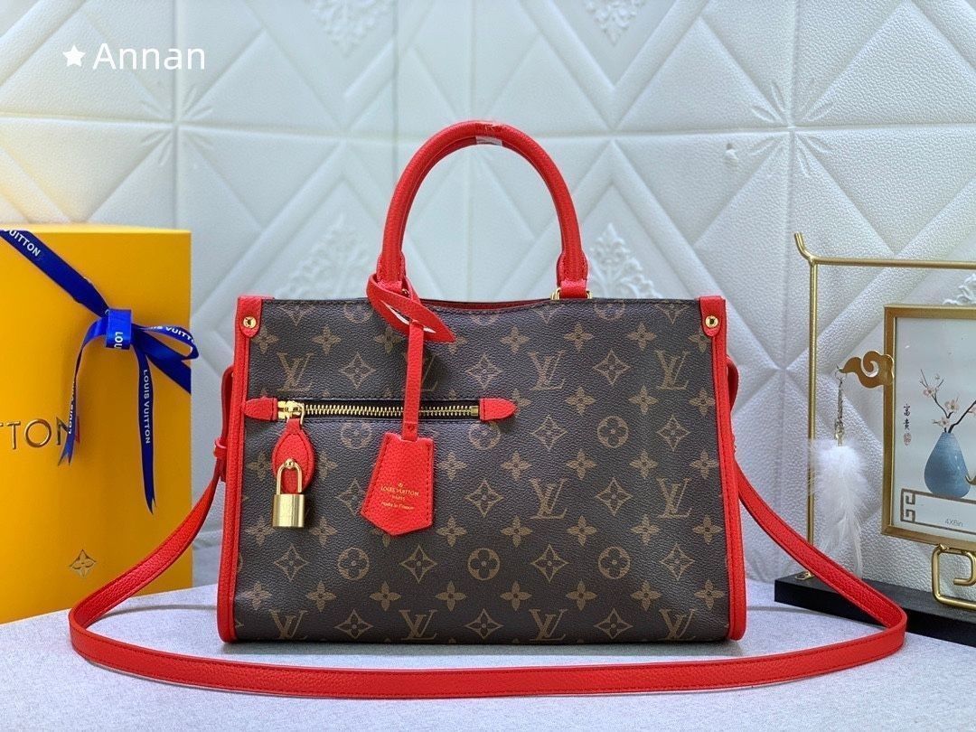送料無料 LOUIS?VUITTON ルイヴィトン ショルダーバッグ　ポパンクールPM モノグラム　2way M43433