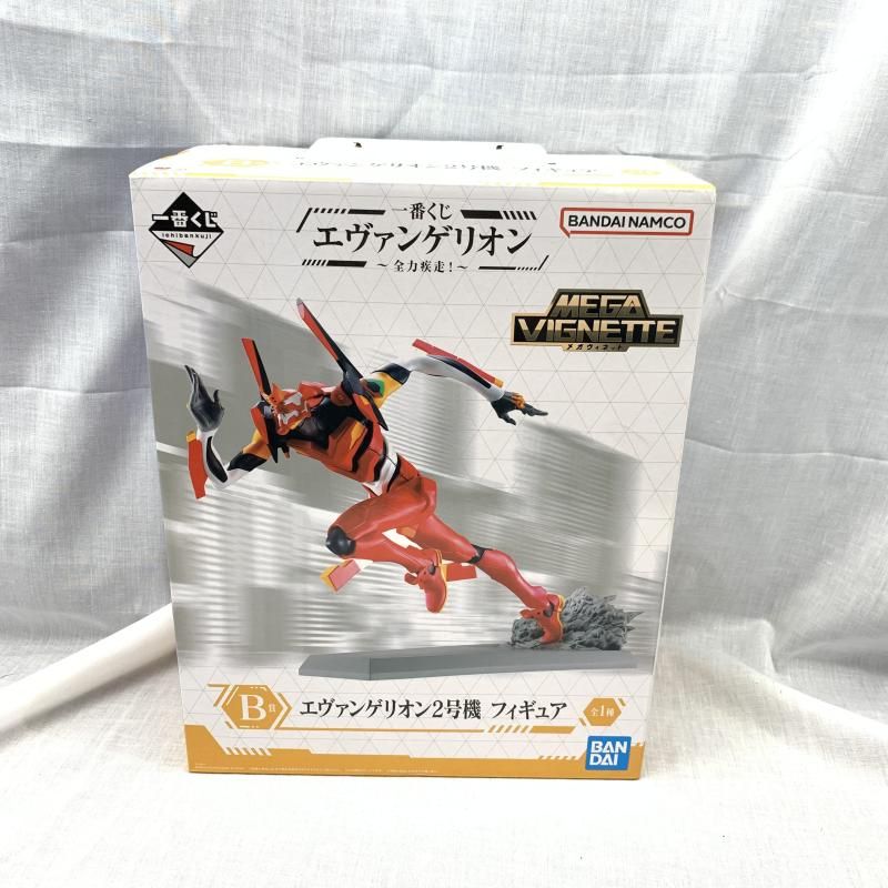 中古】未開)B賞 エヴァンゲリオン2号機 フィギュア MEGA VIGNETTE ｢一