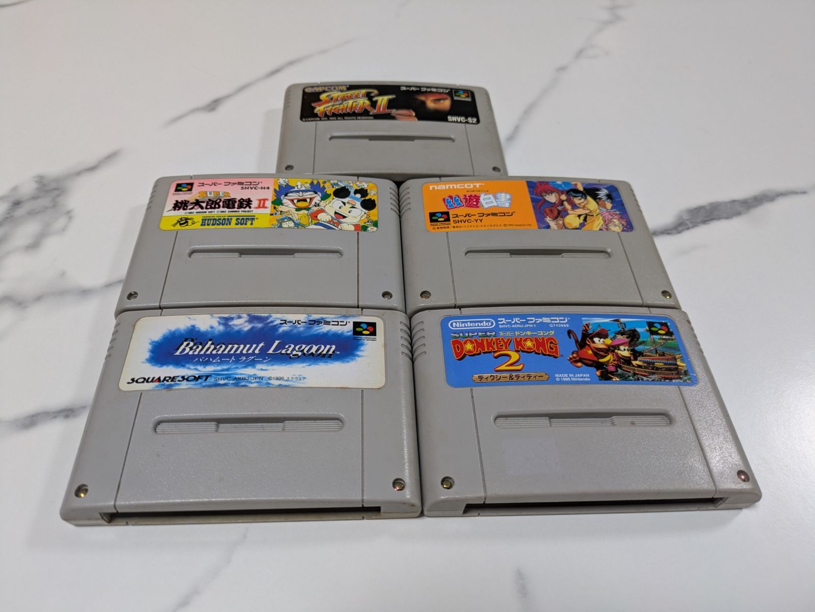 スーパーファミコンカセット５本セット スーパーファミコンソフト5本 - メルカリ