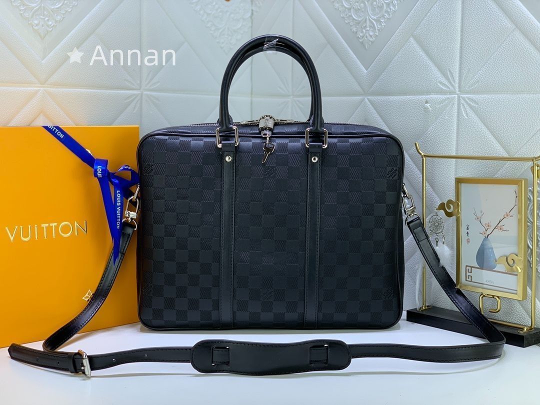 ルイヴィトン Louis Vuitton メンズ トートバッグ 人気モデル 送料無料ビジネスバッグ ポルトドキュマン ジュール PDJ NM ハンドバッグ ビジネスバッグ ダミエグラフィット ブラック N48260 メンズ