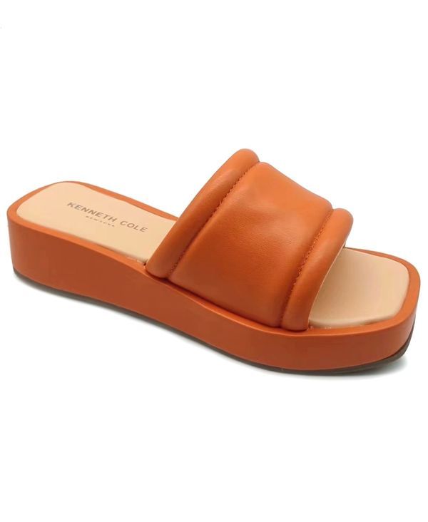 ケネスコール レディース シューズ サンダル Kenneth Cole New York Womens Andreanna Wedge Sandals Orange オレンジ