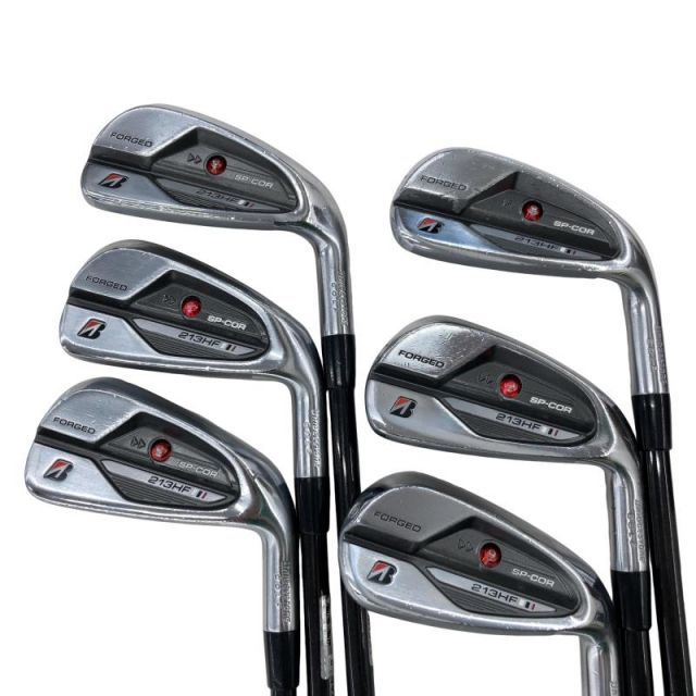【中古】 ブリヂストン BRIDGESTONE 213HF 7S アイアンセット IR 純正特注シャフト (フレックスS) メンズ 男性用 右利き 右用 Cランク ゴルフクラブ 39,491円