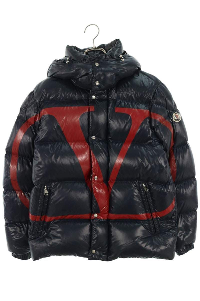 ヴァレンティノ ×モンクレール MONCLER Vロゴナイロンダウンジャケット