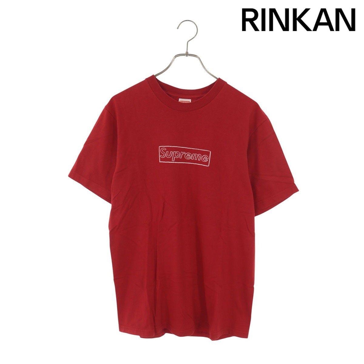 シュプリーム ×カウズ KAWS Chalk Logo Tee チョークボックスロゴT