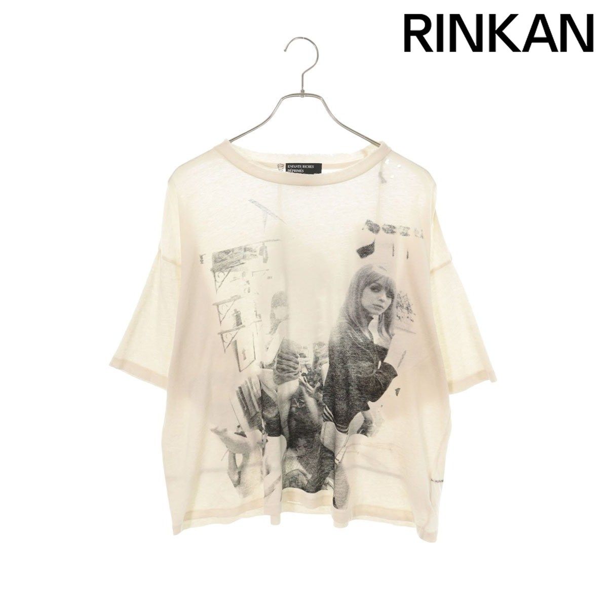 アンファンリッシュデプリメ 26SS IVAN'S CHILDHOOD T-SHIRT ヒューマンプリントステッチTシャツ メンズ S