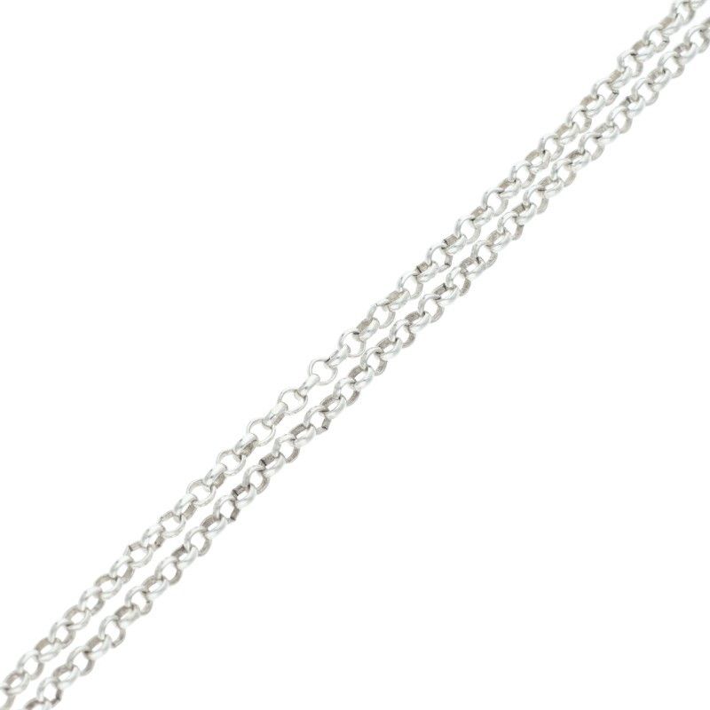 クロムハーツ NECKCHAIN R20/ロールチェーン20inch シルバーネックレス