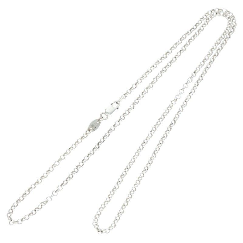 クロムハーツ NECKCHAIN R20/ロールチェーン20inch シルバーネックレス