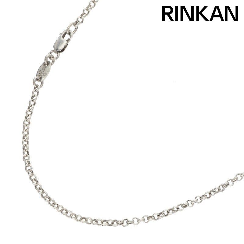 クロムハーツ NECKCHAIN R18/ロールチェーン18inch シルバーネックレス