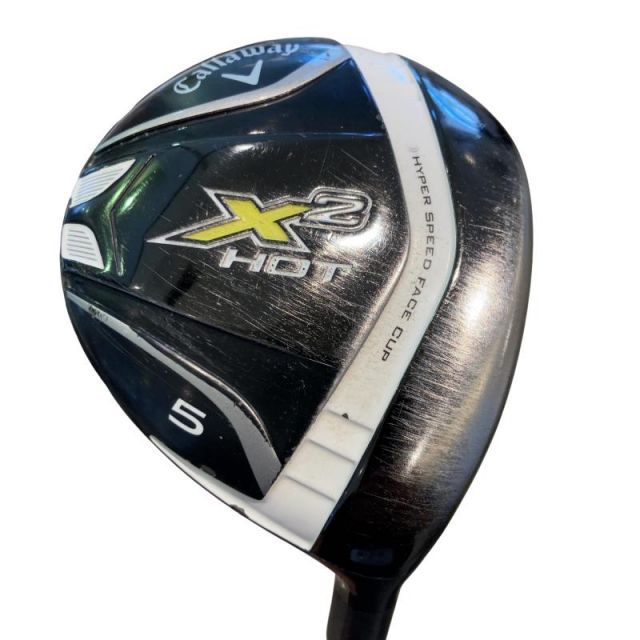 【中古】 キャロウェイ X2 HOT 5W レディース フェアウェイウッド FW X2 HOT(フェアウェイ) (フレックスL) レディース 女性用 右利き 右用 Cランク ゴルフクラブ