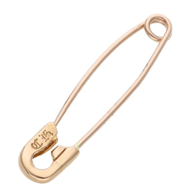 クロムハーツ 22K SAFETY PIN S/22Kスモールセーフティピン ゴールド