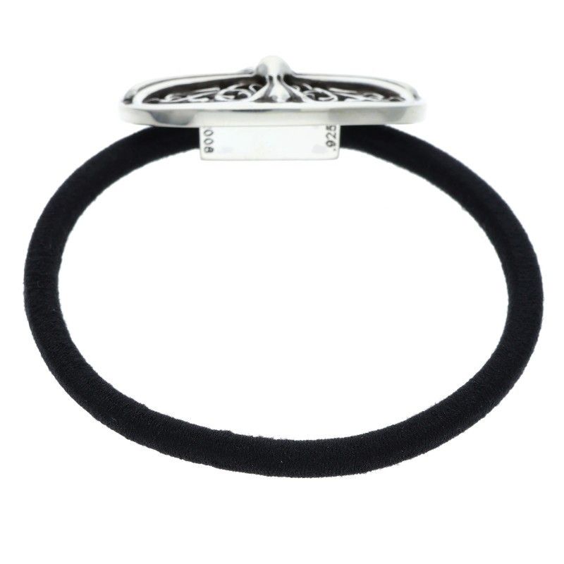 クロムハーツ HAIRBAND TNY OVL/クラシックオーバルヘアゴム シルバー