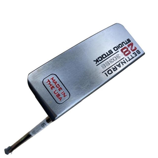【中古】 ベティナルディ BETTINARDI STUDIO STOCK 28(2021) センター 34インチ パター PT スチール (フレックスその他) メンズ 男性用 右利き 右用 Cランク ゴルフクラブ