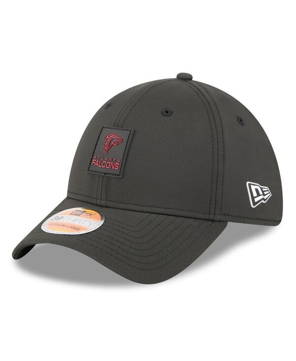 ニューエラ メンズ アクセサリー 帽子 New Era Mens Black Atlanta Falcons 2025 Sideline 39THIRTY Flex Hat Black ブラック
