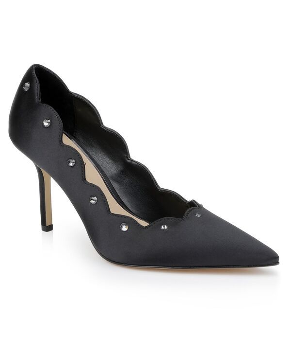 ジュウェルダグレイミシュカ レディース シューズ パンプス Jewel Badgley Mischka Womens Eleni Evening Pumps Black Satin ブラック