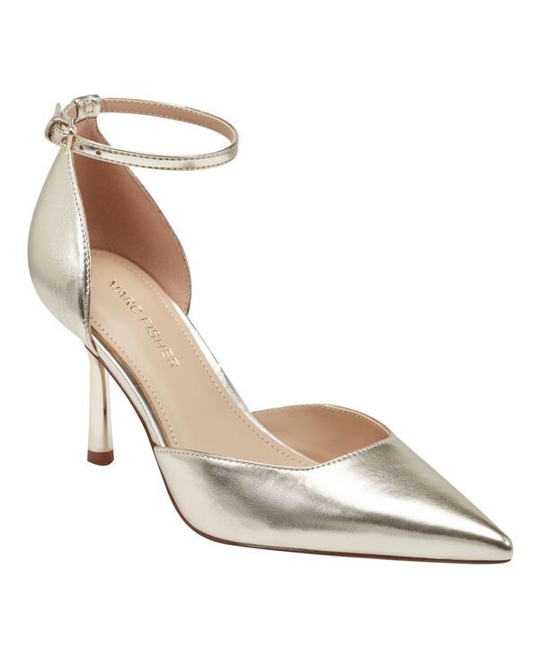 マークフィッシャー レディース シューズ パンプス Marc Fisher Womens Rvker TwoPiece Stiletto Pumps Gold Metallic ゴールド