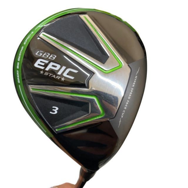 【中古】 キャロウェイ GBB EPIC STAR 3W フェアウェイウッド FW Speeder EVOLUTION for GBB (フレックスS) メンズ 男性用 右利き 右用 Cランク ゴルフクラブ