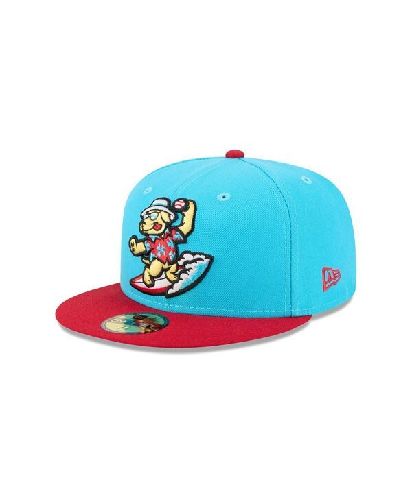 ニューエラ メンズ アクセサリー 帽子 New Era Mens Blue Clearwater Threshers Theme Nights 59FIFTY Fitted Hat Blue ブルー