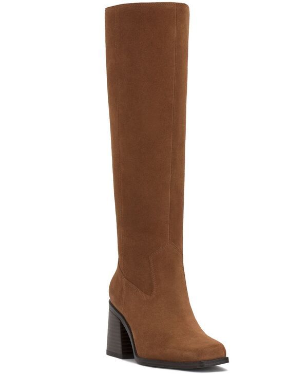 ヴィンスカムート レディース シューズ ブーツ・レインブーツ ヒール Vince Camuto Womens Sangeti SnipToe BlockHeel KneeHigh Boots Regu