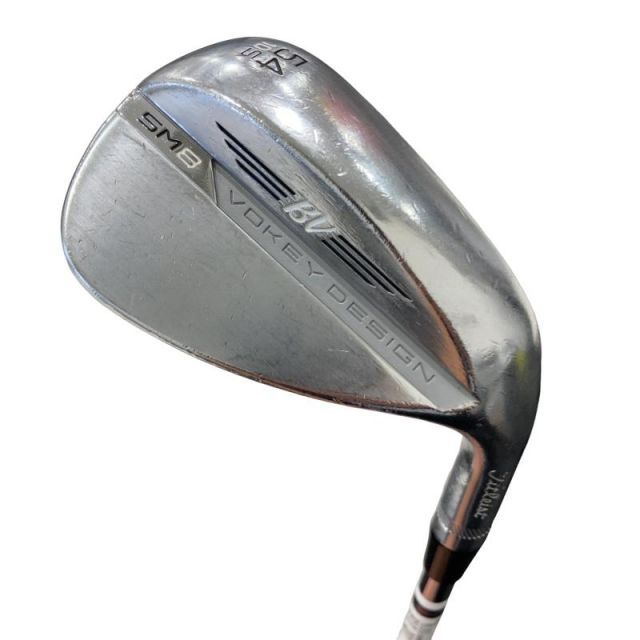 【中古】 タイトリスト VOKEY SPIN MILLED SM8 ツアークロム 54°/10°S ウェッジ WG Dynamic Gold (フレックスS) メンズ 男性用 右利き 右用 Cランク ゴルフクラブ