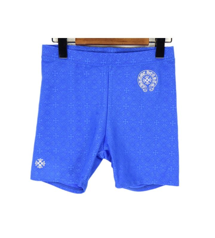 クロムハーツ CHROME HEARTS CH プラス 総柄バイカー スパッツ ハーフ
