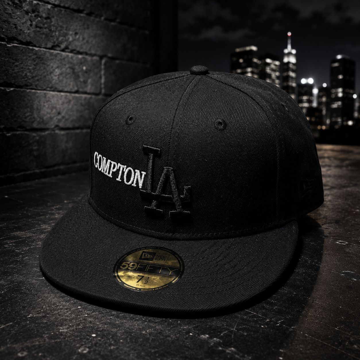 海外限定 59FIFTY ニューエラ LA Dodgers Compton ドジャース コンプトン BOB (15-63)