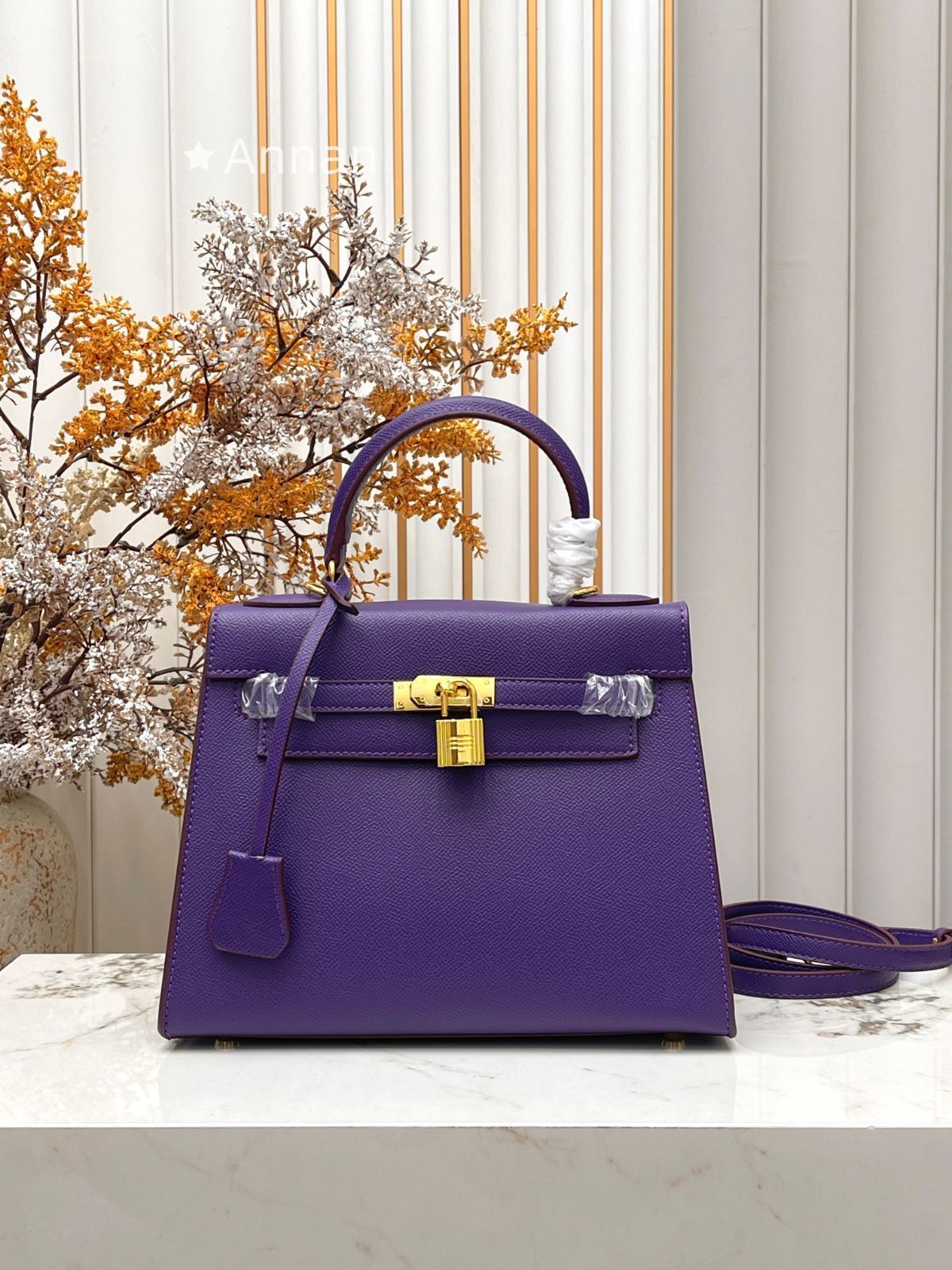 送料込☆ エルメス HERMES ショルダーバッグ ケリーバッグ25