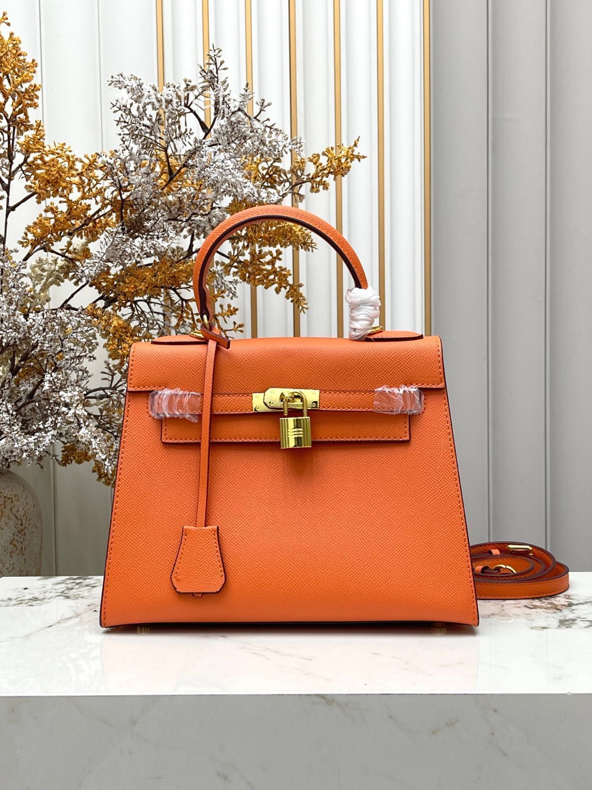 人気 極美品 エルメス HERMES ショルダーバッグ ケリーバッグ25