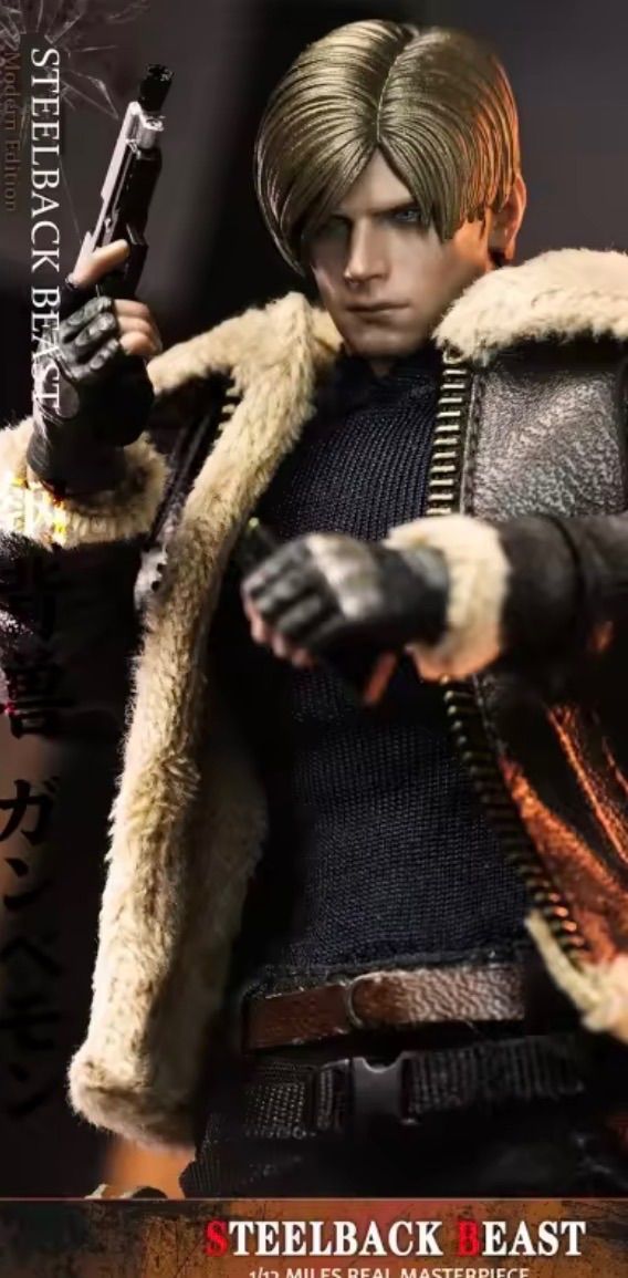 バイオハザード RE:4」のレオン・S・ケネディを模した1/12スケールの
