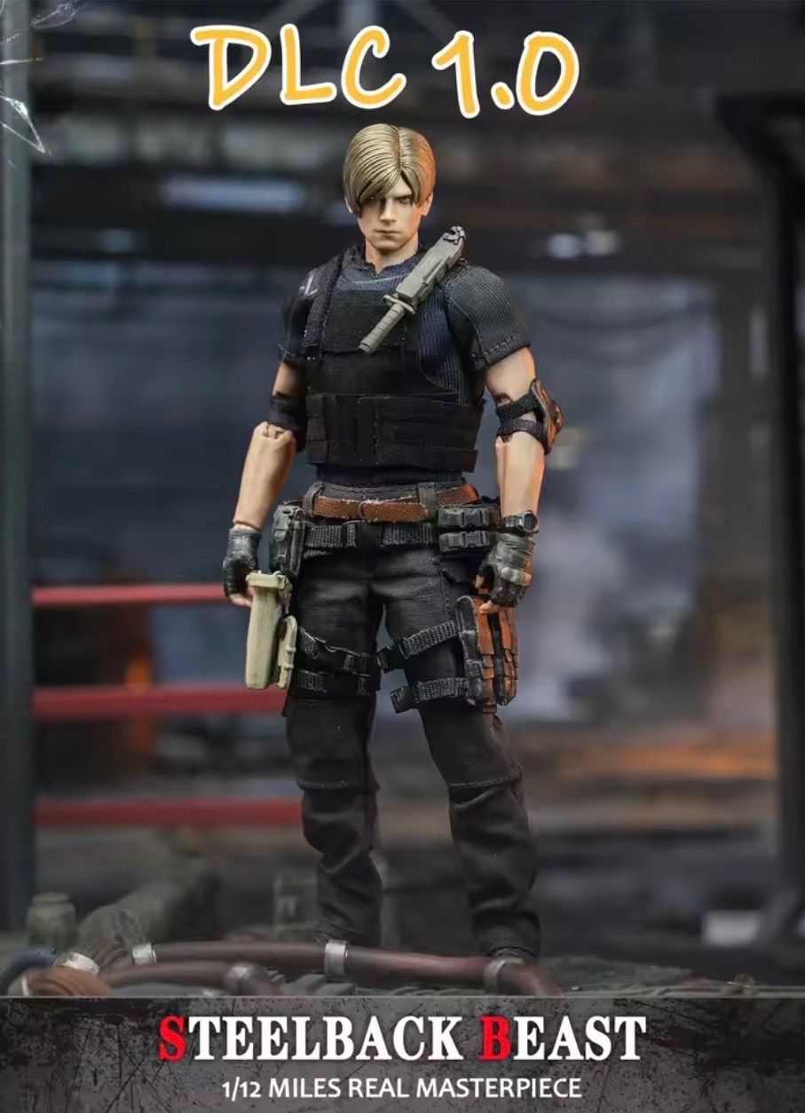 バイオハザード RE:4」のレオン・S・ケネディを模した1/12スケールの