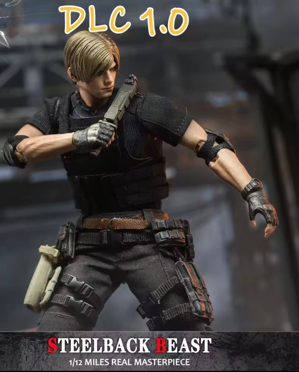 バイオハザード RE:4」のレオン・S・ケネディを模した1/12スケールの