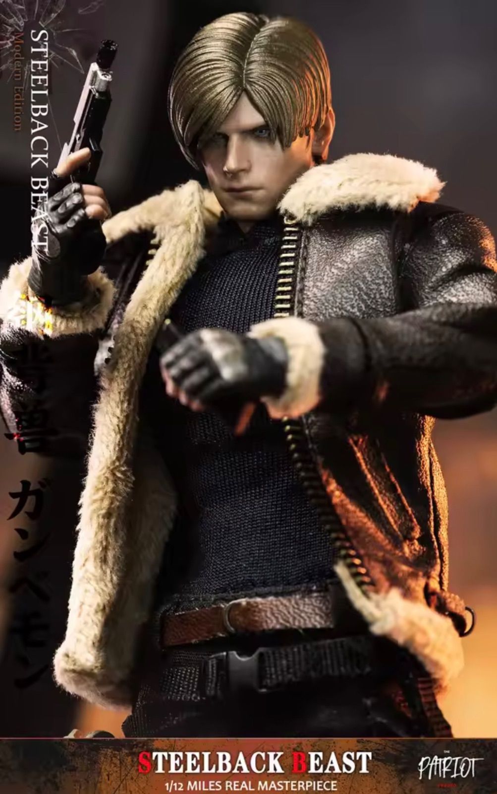 バイオハザード RE:4」のレオン・S・ケネディを模した1/12スケールの