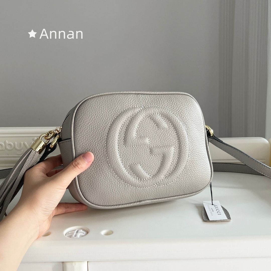 GUCCI ソーホー スモールディスコバッグ タッセル ショルダーバッグ 未使用品】GUCCI グッチ ショルダーバッグ ソーホー スモールディスコ