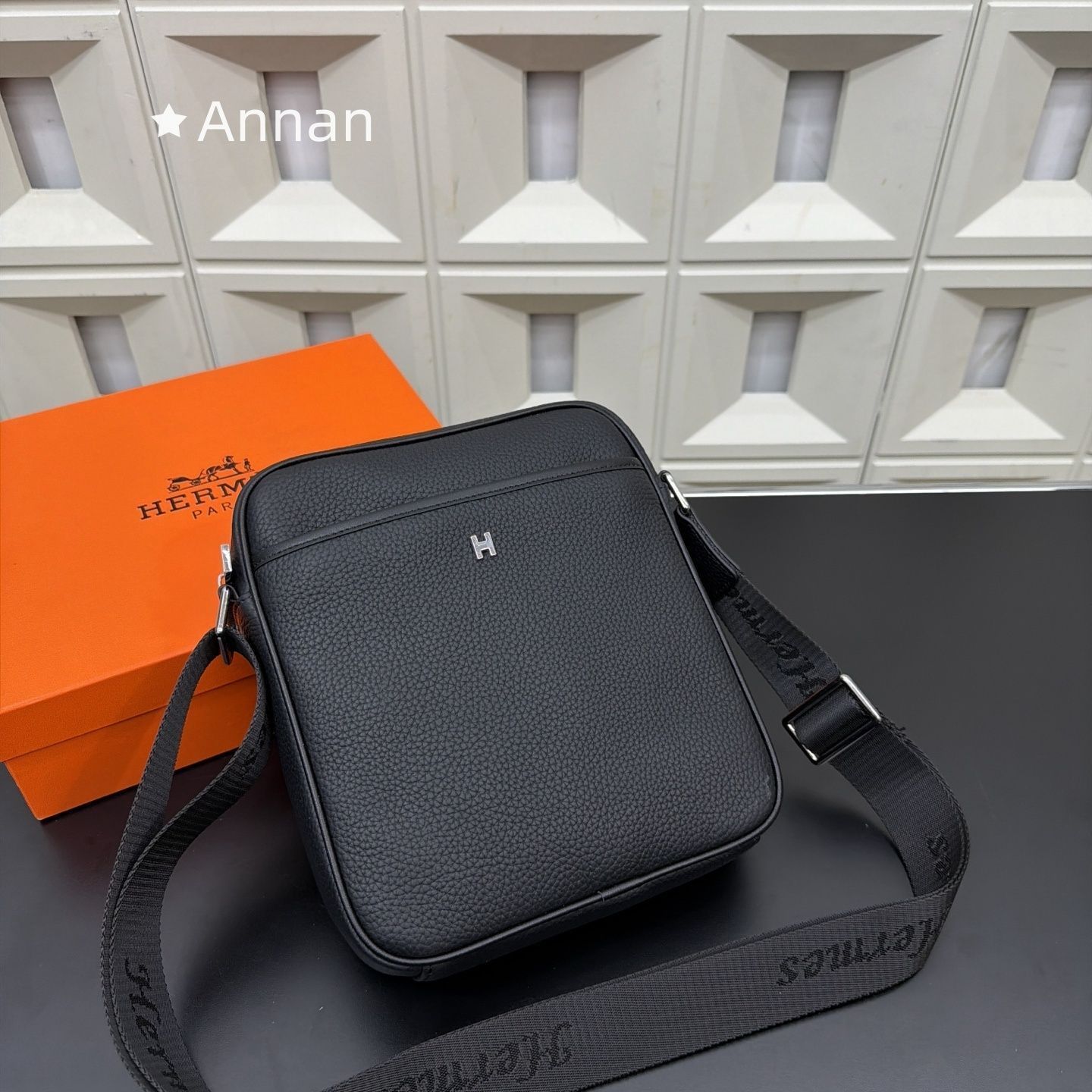 状態良 超美品 メンズ HERMES エルメス ショルダーバッグ