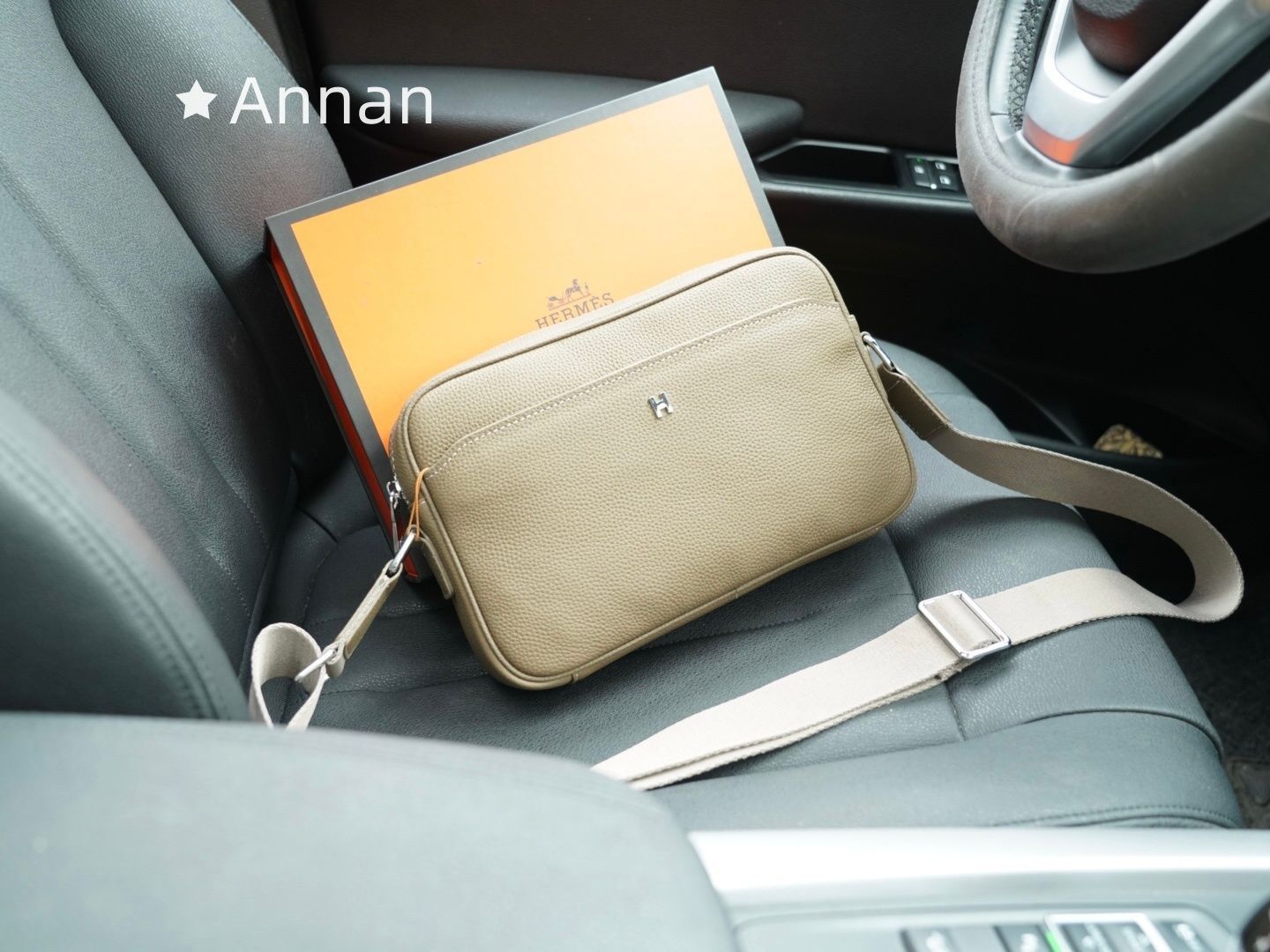 使用少 極美品 人気 美品 メンズ HERMES エルメス ショルダーバッグ