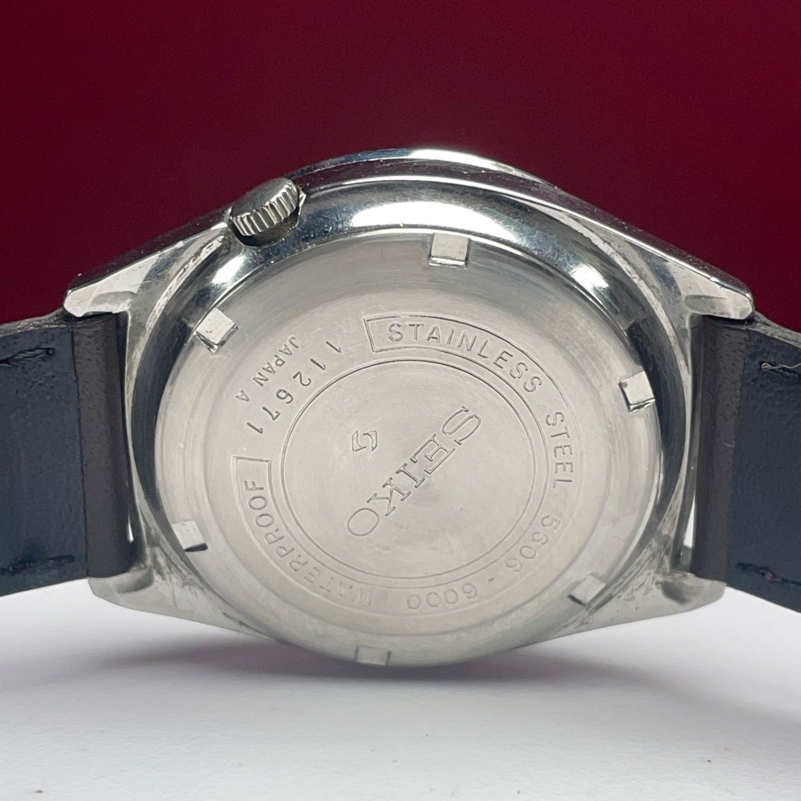 OH済 純正風防換済 70s SEIKO セイコー スポーツマチック デラックス