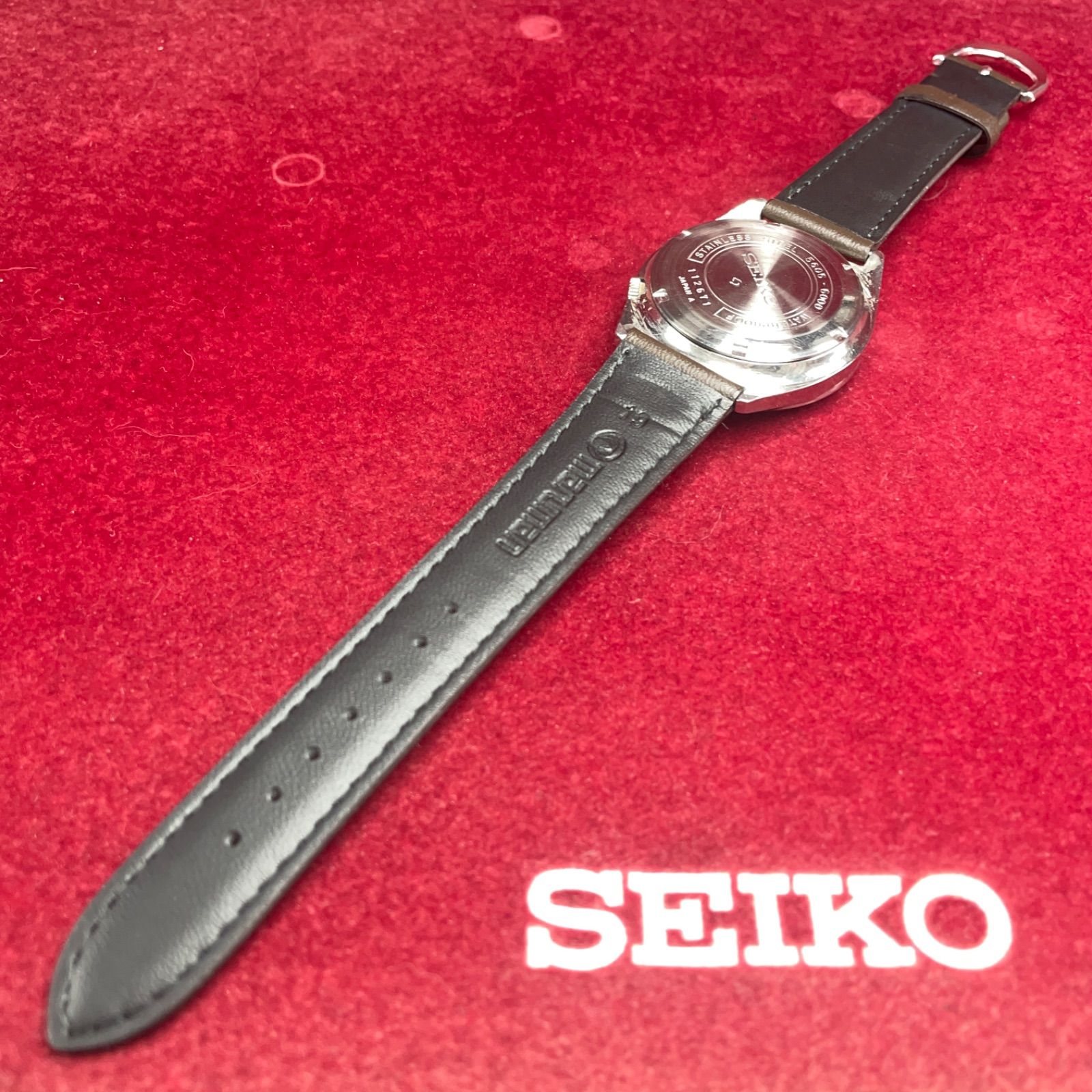 OH済 純正風防換済 70s SEIKO セイコー スポーツマチック デラックス
