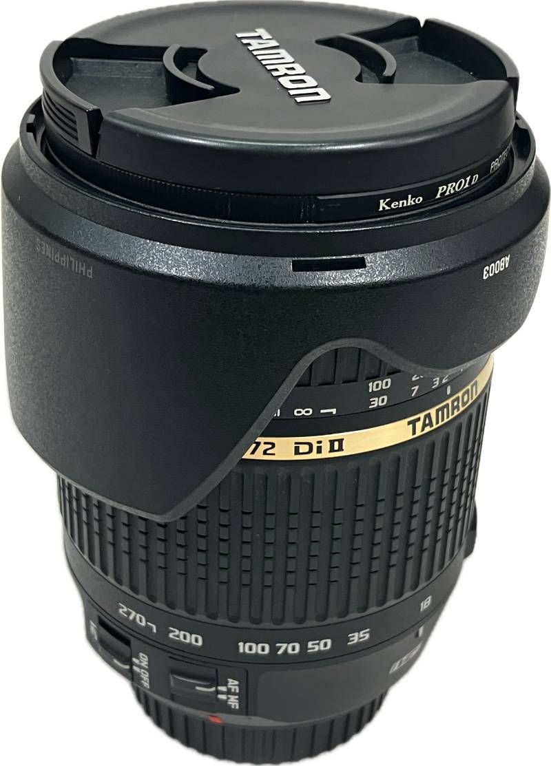 【美品】TAMRON 18-270mm F3.5-6.3 Di II VC B003 高倍率ズームレンズ Canon EFマウント 手振れ補正VC