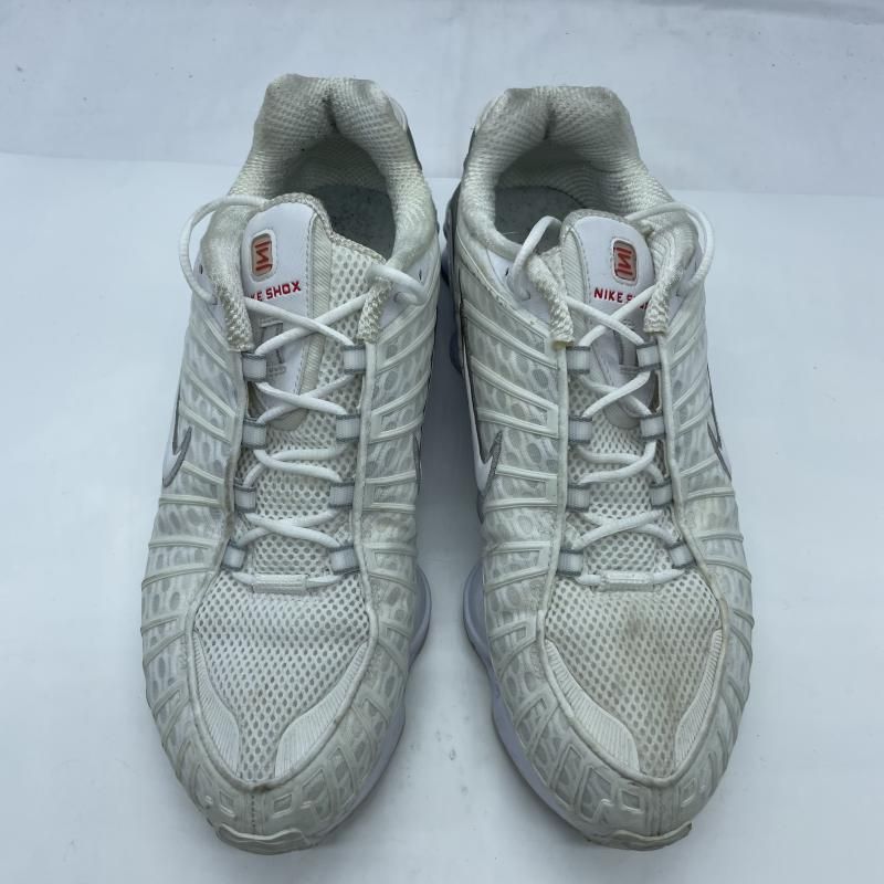 中古】NIKE SHOX TL WHITE AV3595-100 サイズ29cm ナイキ ホワイト
